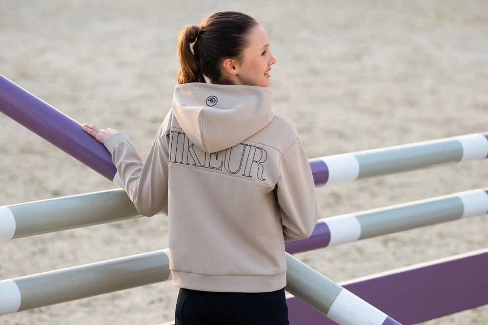 Pikeur Wmn Hoody Jacket Almond