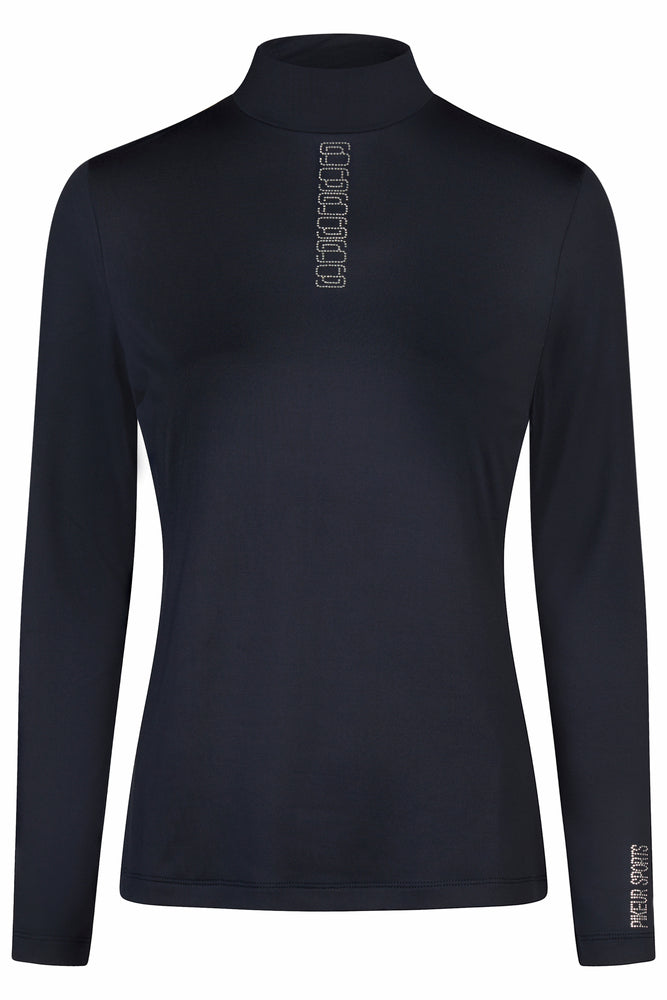 Pikeur Wmn Studs Shirt Nightblue