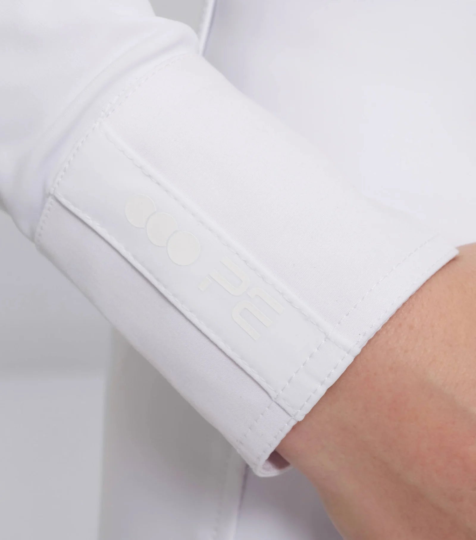 Rossini Girls Lycra Show Shirt White