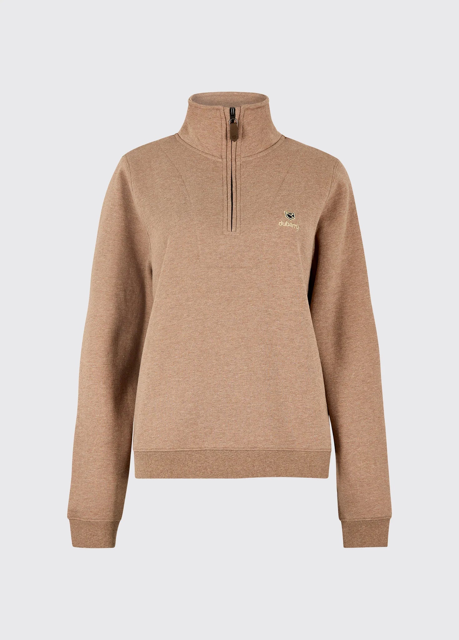 Dubarry Wmn Castlemartyr 1/4 Zip Sweatshirt Elk