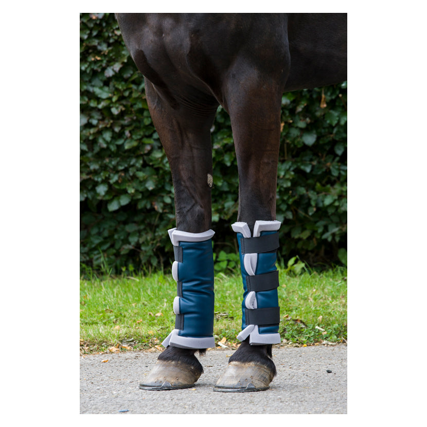 Horse Airflow Tendon Boots With Faux Fur