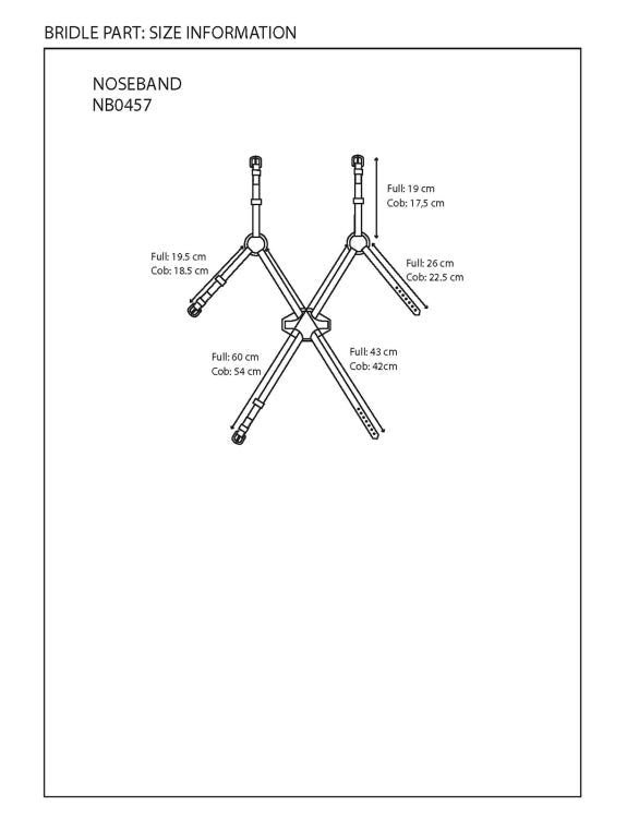 Equiline Mexican Noseband
