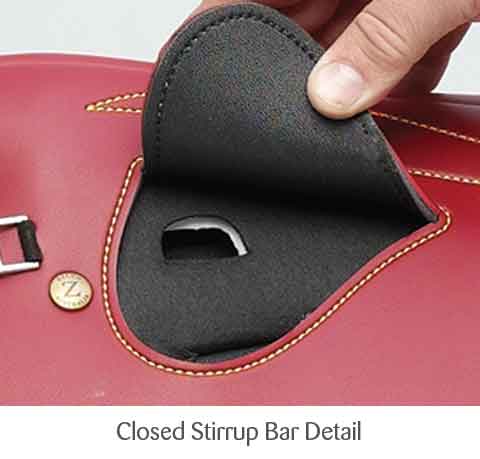 Zilco Patent Race Saddle 750Gr Black