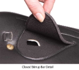 Zilco Patent Race Saddle 500Gr - Black