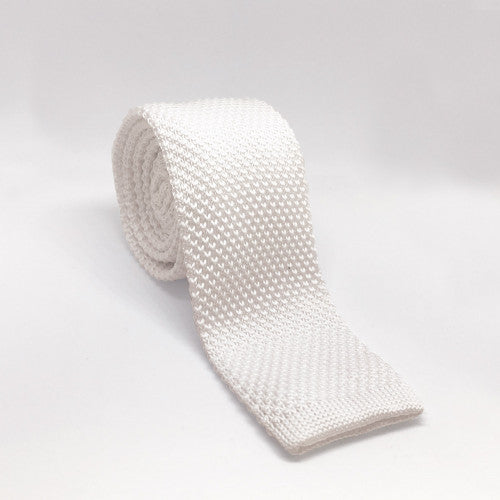 Equetech Plain White Tie