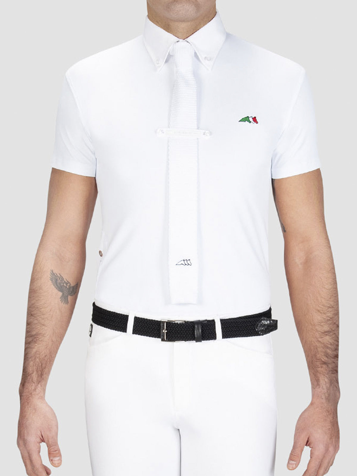 Equiline Gents Fox Shirt White