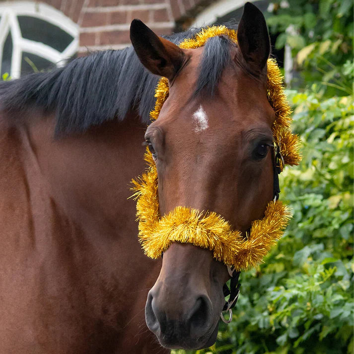 QHP Headcollar Christmas  Garland