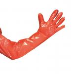 Ladies Arm Length Gloves - Orange