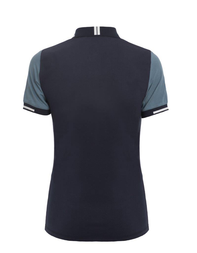 Tesoro Vita Pelosa Polo Shirt Navy/White