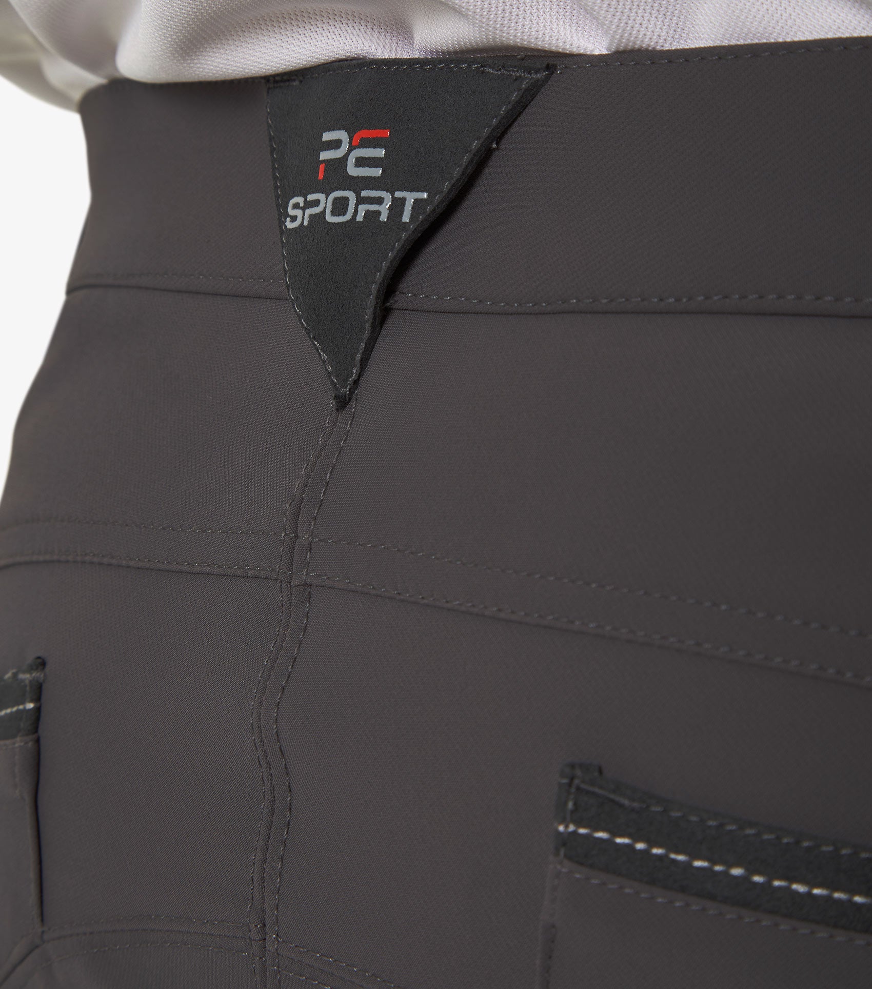 Barusso Men's Gel Knee Breeches  - Grey