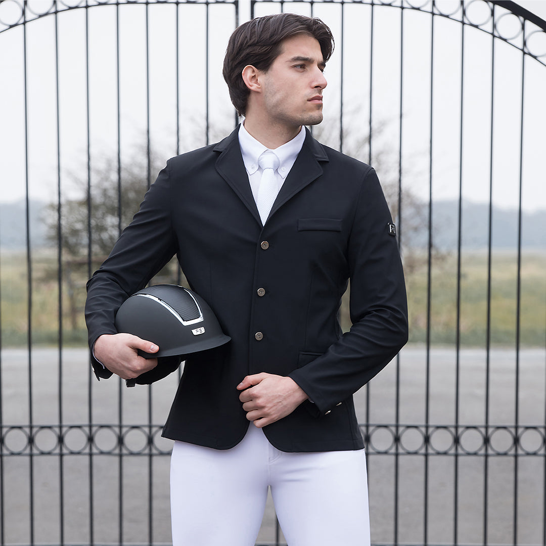 Enzo Men's Competition Jacket - Black