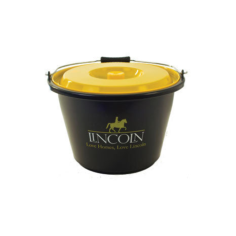 18L Lincoln Bucket with Lid Black