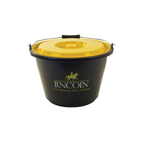 18L Lincoln Bucket with Lid Black