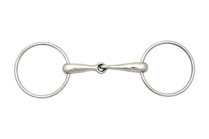 Mackey  Large  Ring  Thick  Race  Snaffle