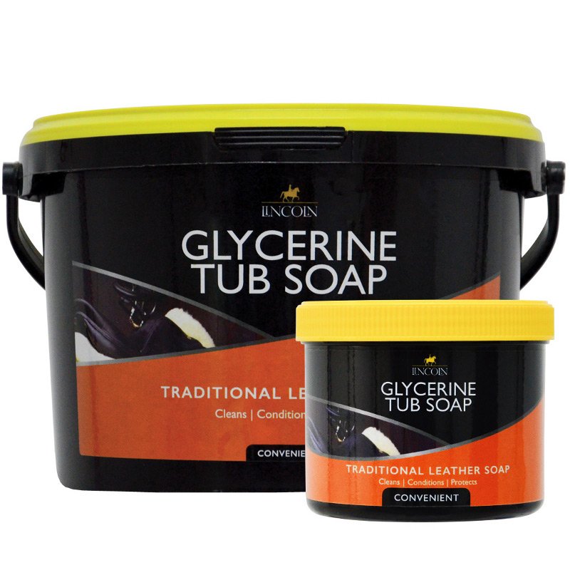 Lincoln Glycerine Saddle Soap Tub 3.5kg