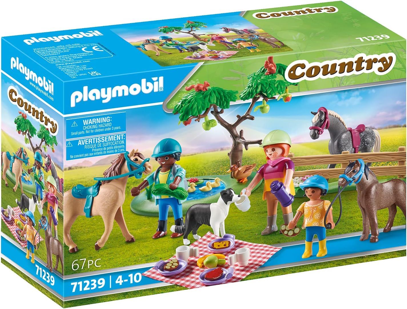 PLAYMOBIL Country Picnic Outing with Horses