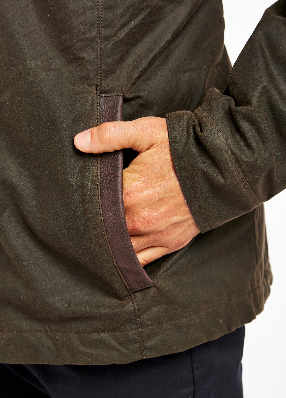 Dubarry Carrickfergus Waxed Jacket Olive